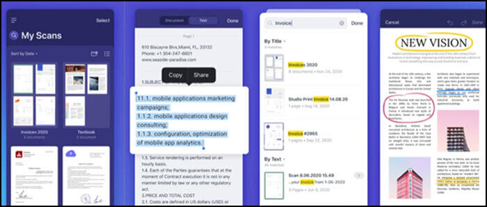 Top 4 der besten kostenlosen PDF-Scanner auf dem iPhone - Scanner Pro