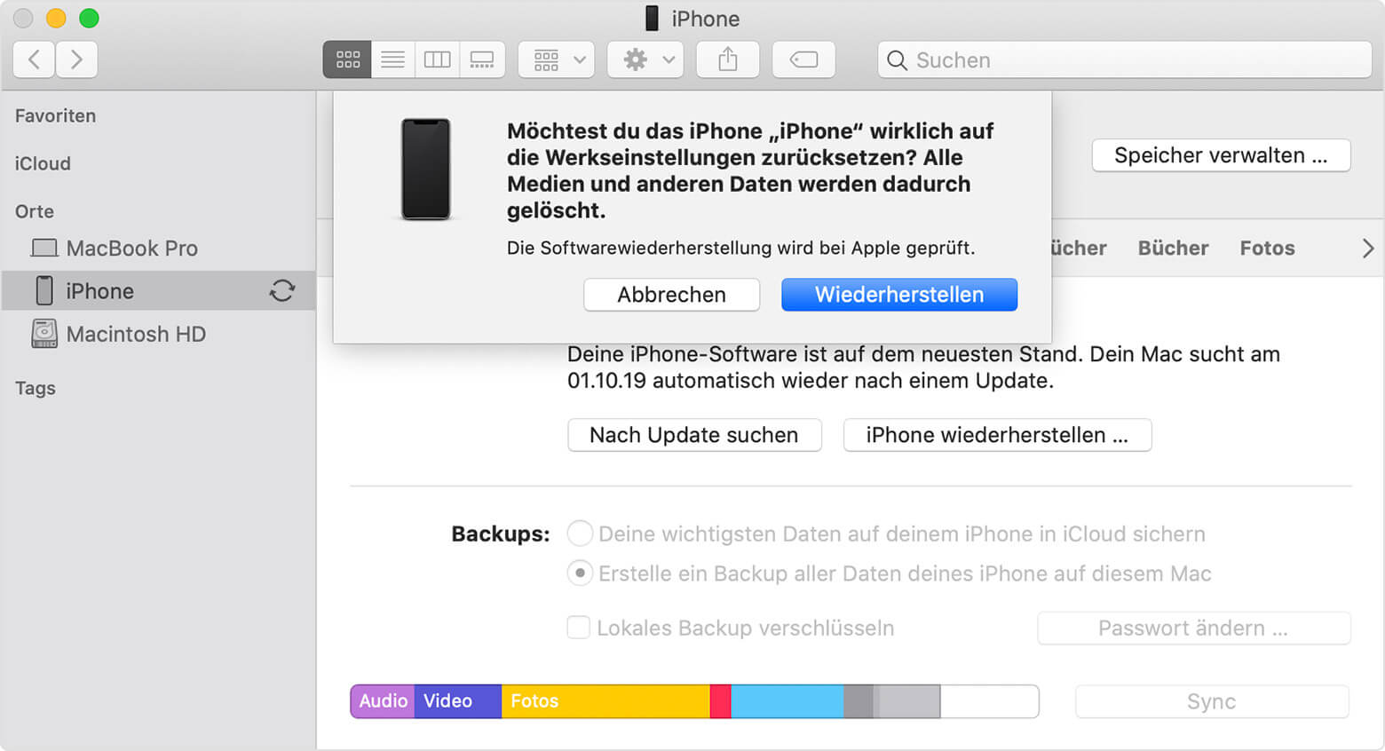 Fünf Methoden: Auf ein gesperrtes iPhone zugreifen - EaseUS