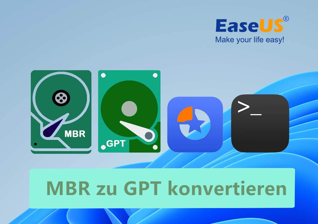 Konvertieren Sie MBR in GPT ohne Betriebssystem