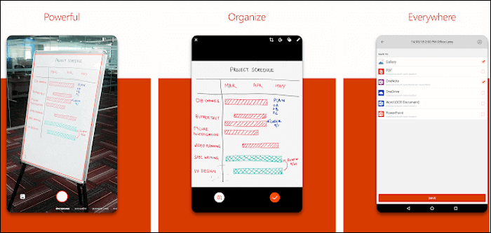 Top 4 der besten kostenlosen PDF-Scanner auf dem Android - Office Lens