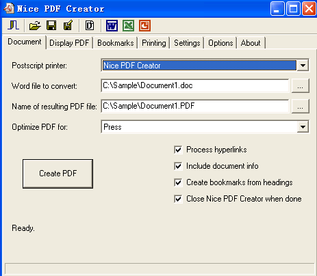 PDF-Komprimierer - Nice PDF Compressor