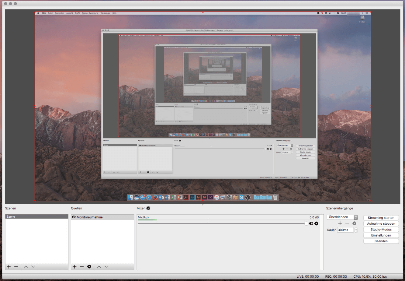 Online-Kurse aufzeichnen - OBS Studio