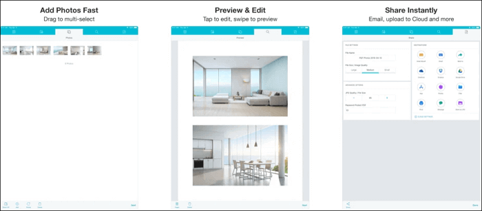 Fotos zu PDF konvertieren - PDF-Fotos