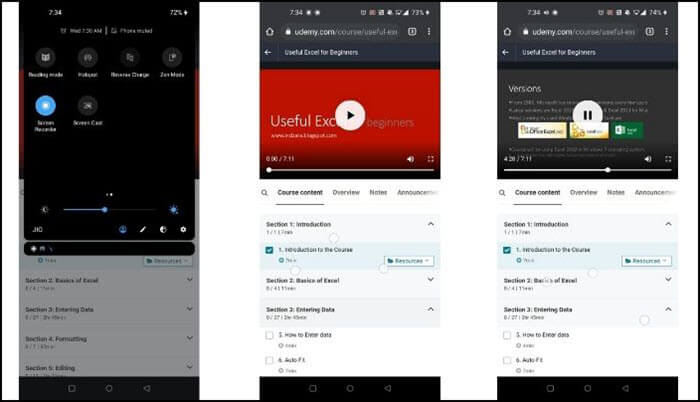 Udemy-Videos auf dem Handy herunterladen