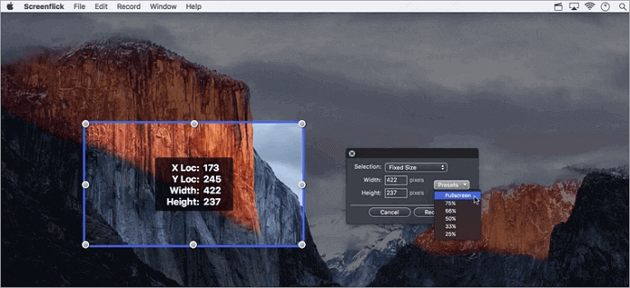 Gameplay auf Mac aufzeichnen mit Screenflick