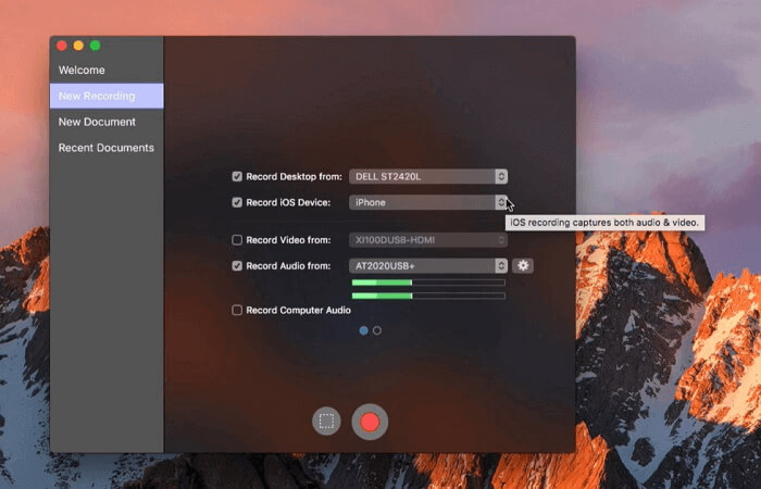 Alternative Bildschirmrekorder - ScreenFlow