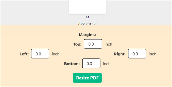 Ränder in PDF-Seiten online einfügen