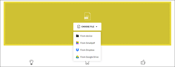 Fotos zu PDF konvertieren - Konvertieren von Bildern in PDF online
