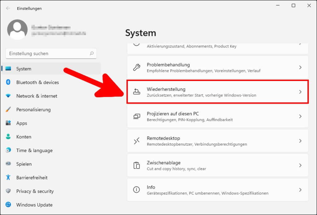 Windows 11 Einstellungen öffnen