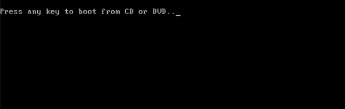 Windows von CD oder DVD starten