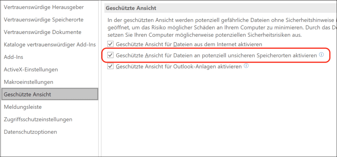 Die Dateien Können Nicht Geöffnet Werden Internetsicherheitseinstellungen www.easeus.de