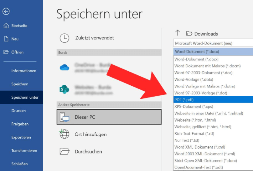4 methoden word dokument in pdf dokument konvertieren easeus
