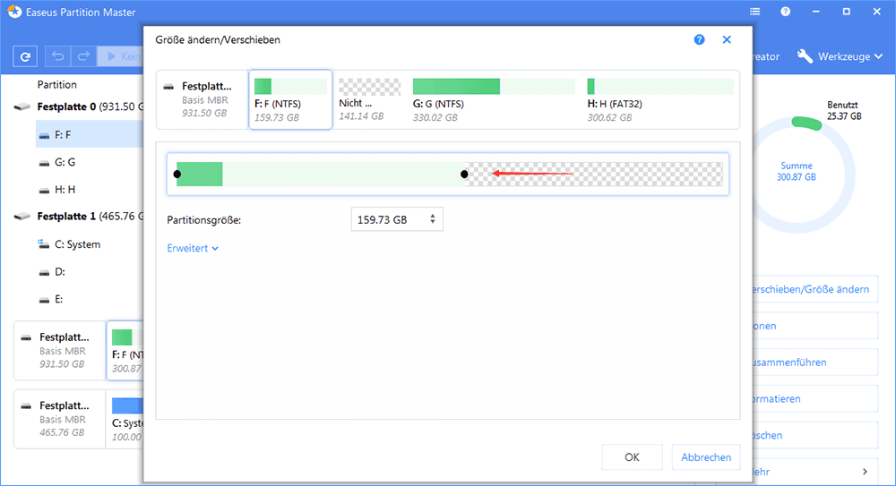 Bei der Systempartition