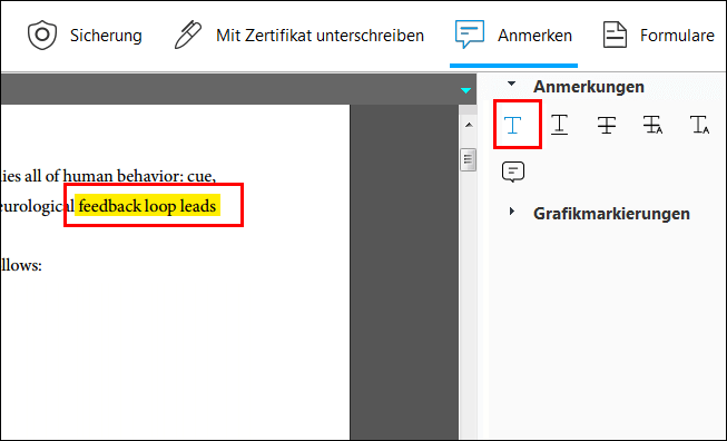 Anmerkungen hinzufügen
