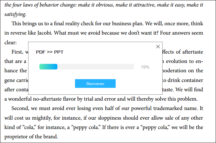PDF zu PowerPoint konvertieren