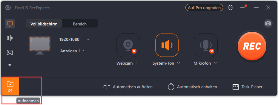 EaseUS Media Player öffnen