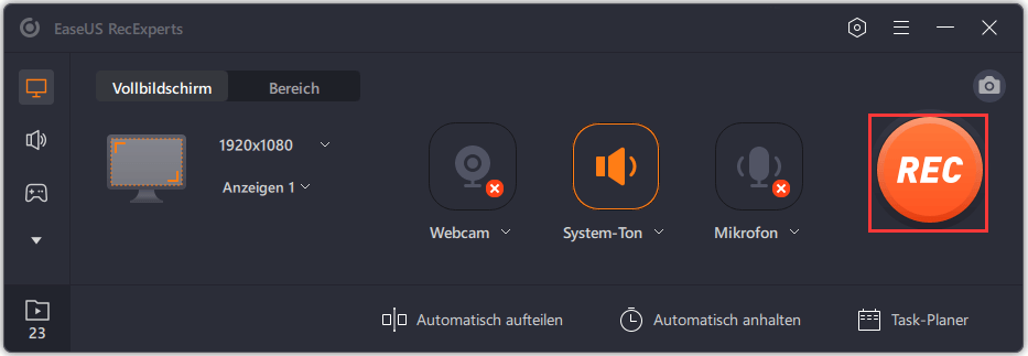 Starten Sie die Bildschirmaufnahme unter Windows 11