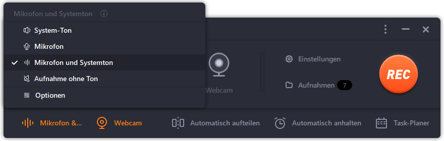 Aufnehmen vlc player live mit stream Mit dem