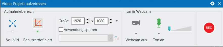 Windows 10 Bildschirm-Recorder - AktivePresenter