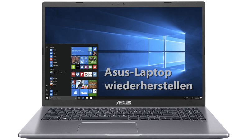 asus laptop wiederherstellen