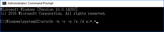 Versteckte USB-Dateien mit CMD-Befehl wiederherstellen
