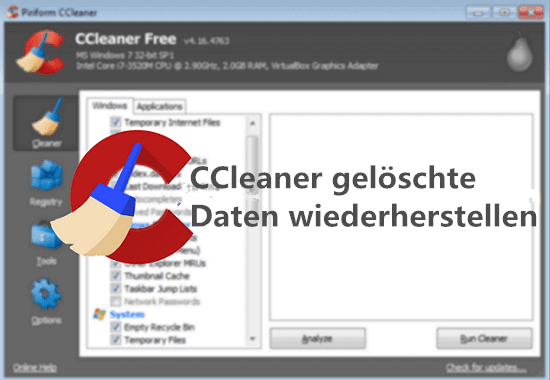 ccleaner gelöschte dateien wiederherstellen