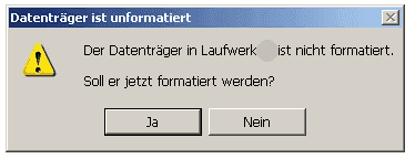 Gelost Sie Mussen Den Datentrager Formatieren Datentrager Nicht Formatiert Easeus