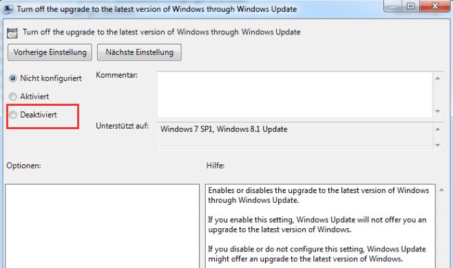 Windows 10 automatisches Update deaktivieren: Einstellungen des Editors für Gruppenrichtlinien ändern.