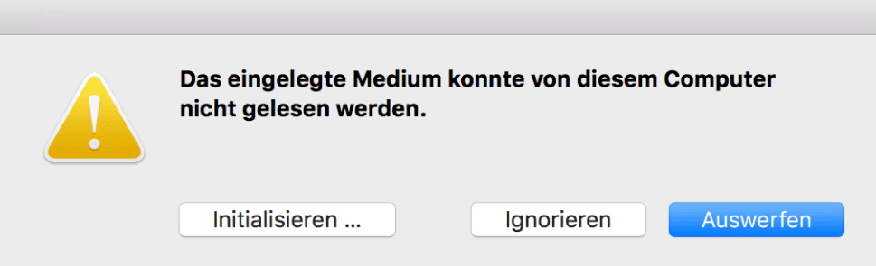 einen anderen Mac ausprobieren