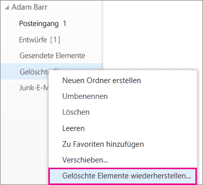 Wie kann man Hotmail gelöschte Mails wiederherstellen? - EaseUS