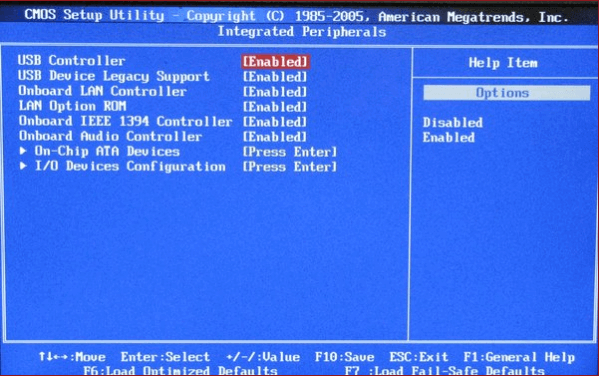 laufwerk in BIOS aktivieren