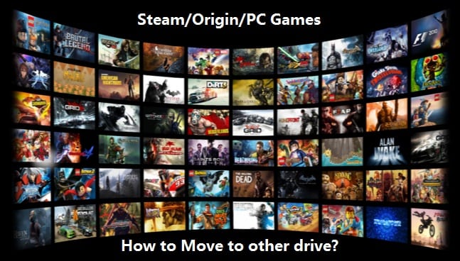 Steam Spiele verschieben