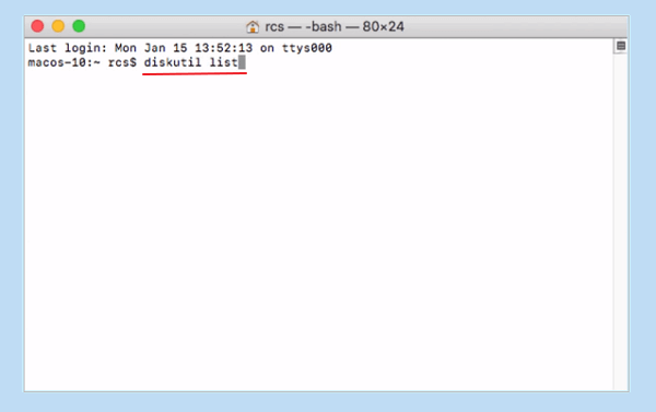 fehler in Mac terminal prüfen und beheben