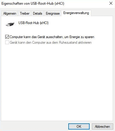 Computer kann das Gerät ausschalten, um Energie zu sparen