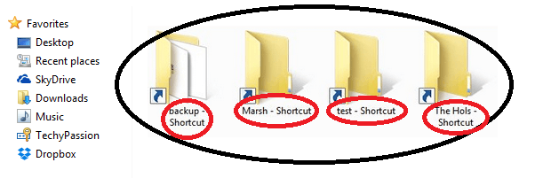 USB Stick zeigen nur Verknüpfungen an