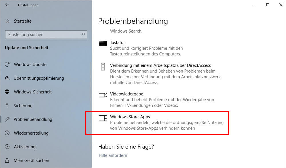 [12 Lösungen] Windows 10 Apps funktionieren/öffnen nicht So können Sie tun EaseUS