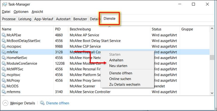 Unnötige Autostart-Programme deaktivieren - Schritt 3.