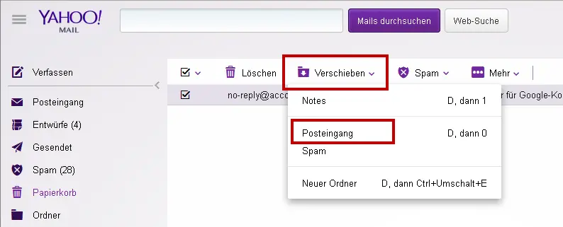 Mails wiederherstellen googlemail endgültig gelöschte Endgültig gelöschte