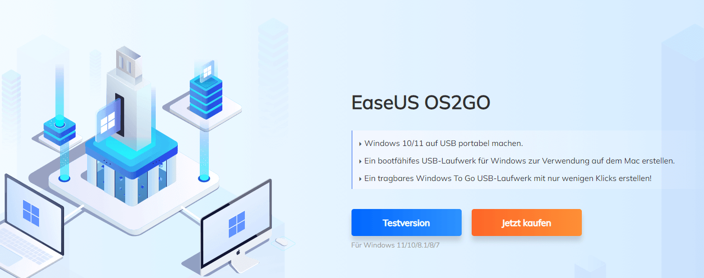 EaseUS OS2GO