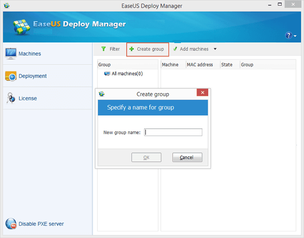 System Deployment - Schritt 1