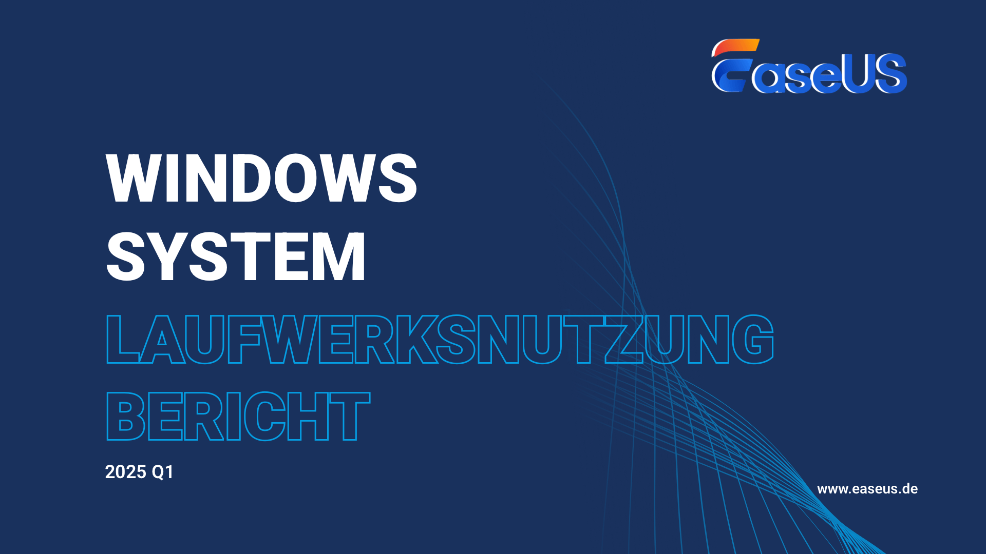 Cover des Windows-Systemdatenträgernutzungsberichts