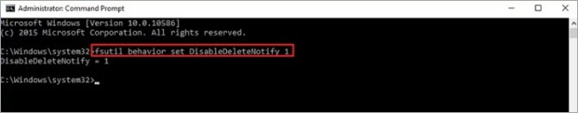SSD Trim deaktivieren