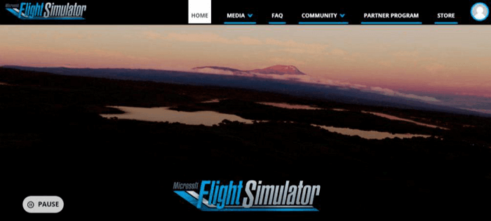Offizielle Website von Microsoft Flight Simulator besuchen