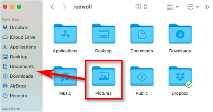 gescannte Dateien auf dem Mac finden