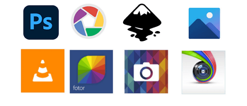 Bildbearbeitungsprogramme ändern