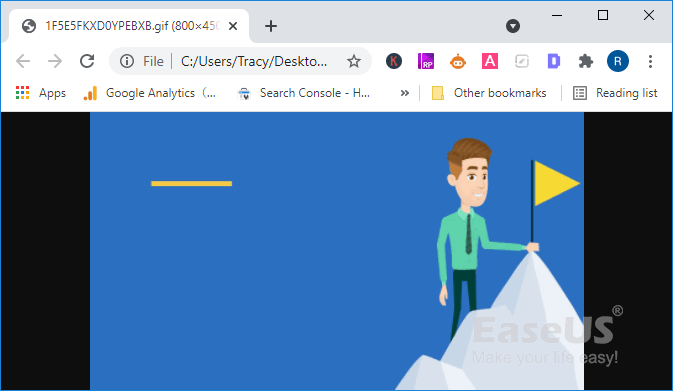 Ungültige Bilder im Browser öffnen