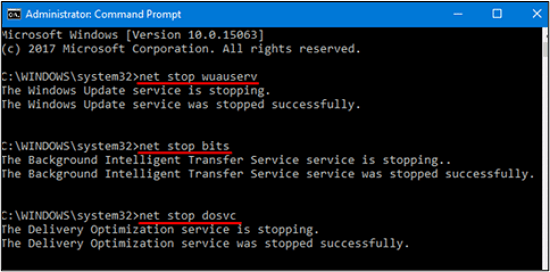 windows update komponenten in cmd zurücksetzen