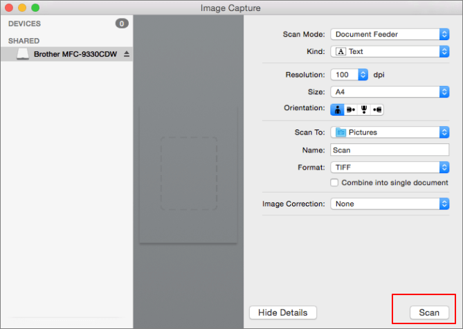 Dateien auf dem Mac scannen
