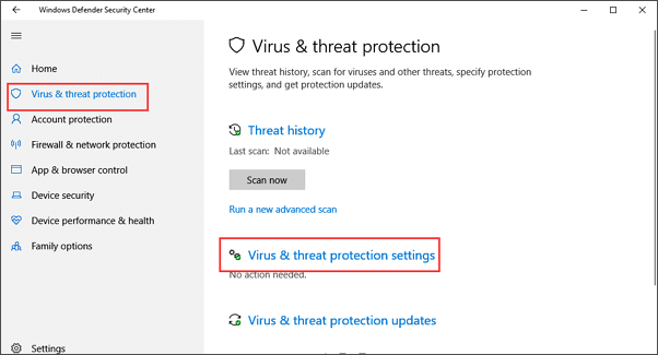 Automatisches Löschen von Windows Defender stoppen -1