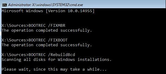 Master Boot Record reparieren